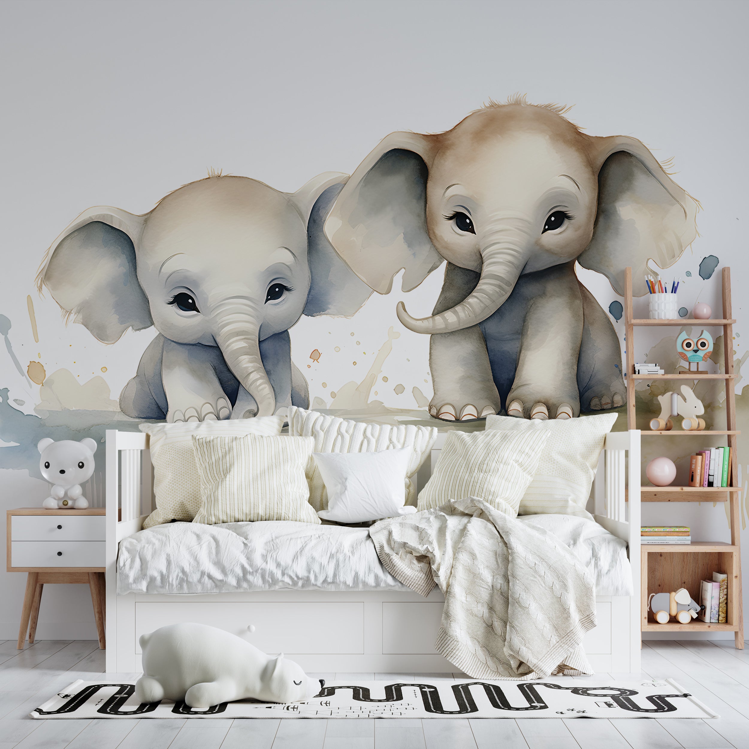 Charming Elephant Wall Decoration