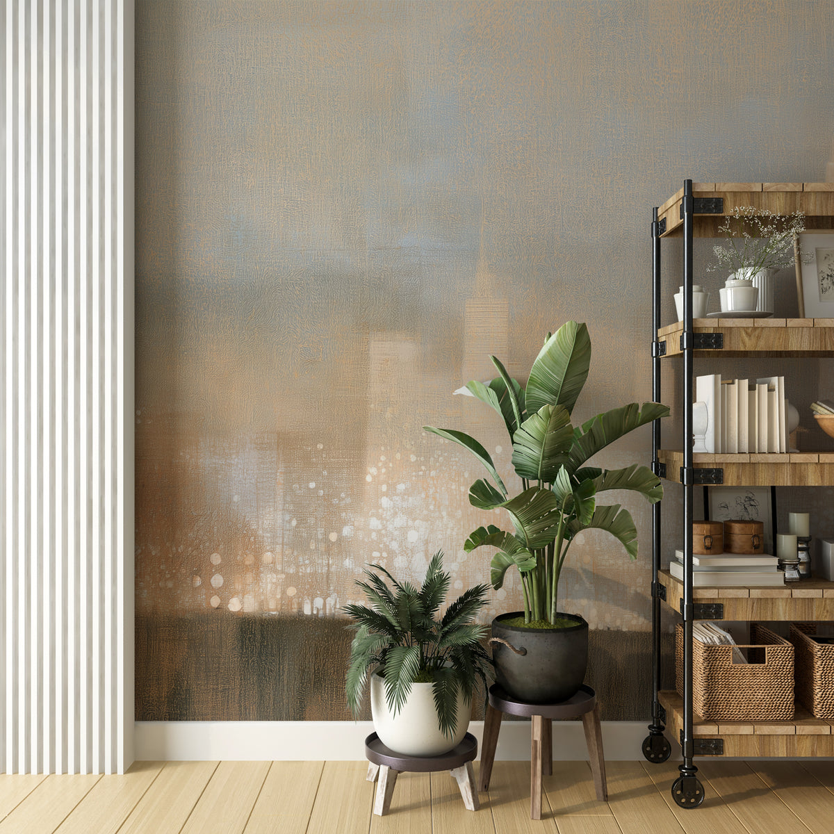 Abstract New York Skyline Mural With Beige Skyscrapers And Trees



Luxury New York Cityscape Wall Mural In Ivory Taupe And Champagne