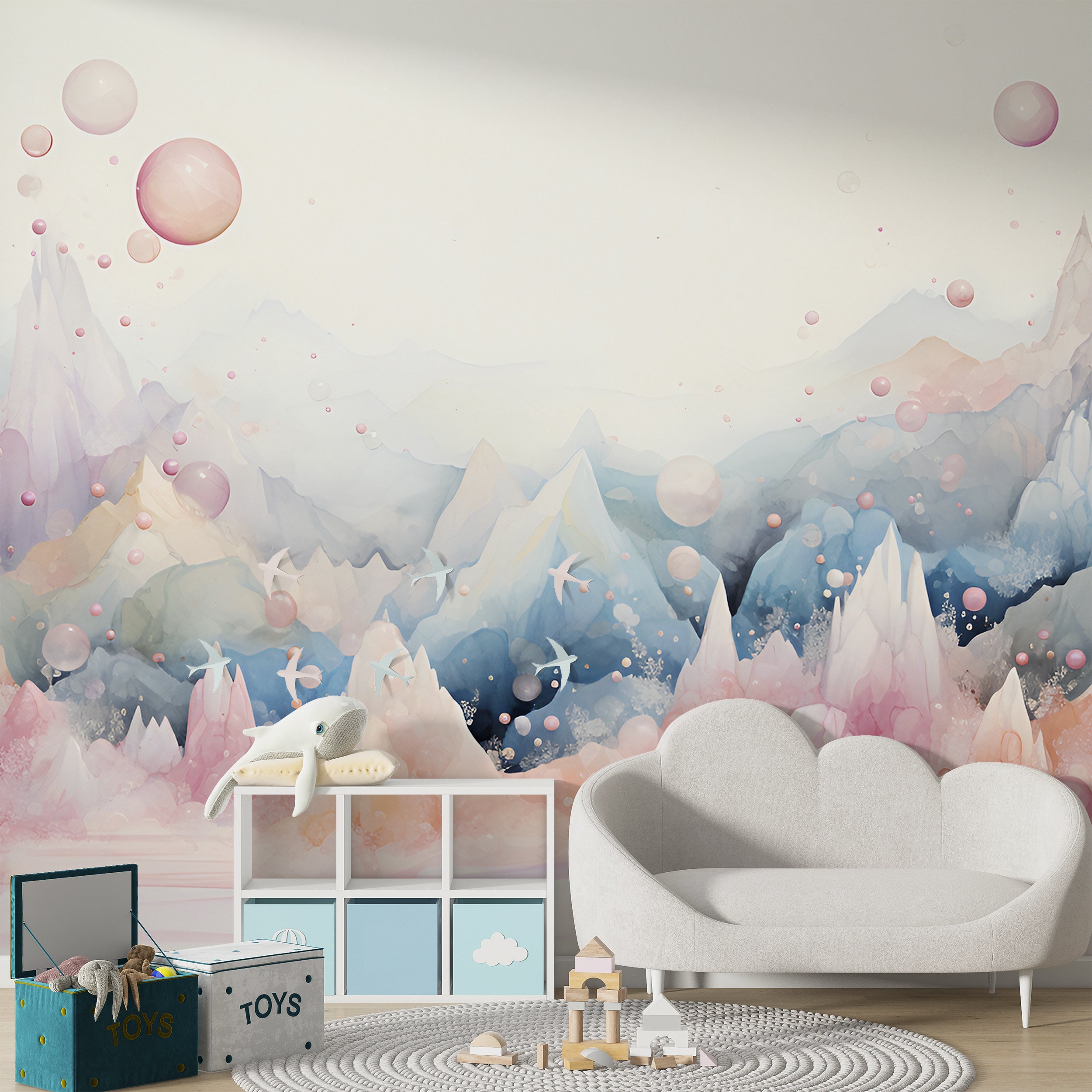 Transform Your Nursery with Dreamy Mountains