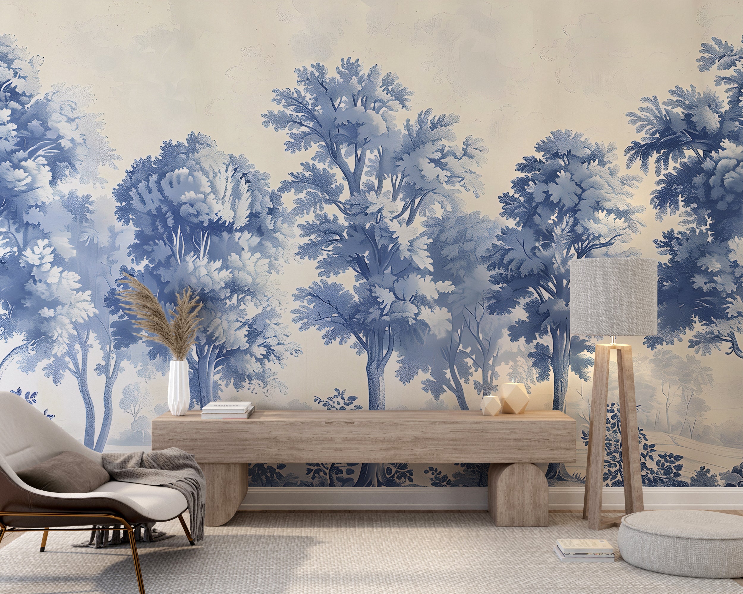 Classic French Style Peel and Stick Wallpaper