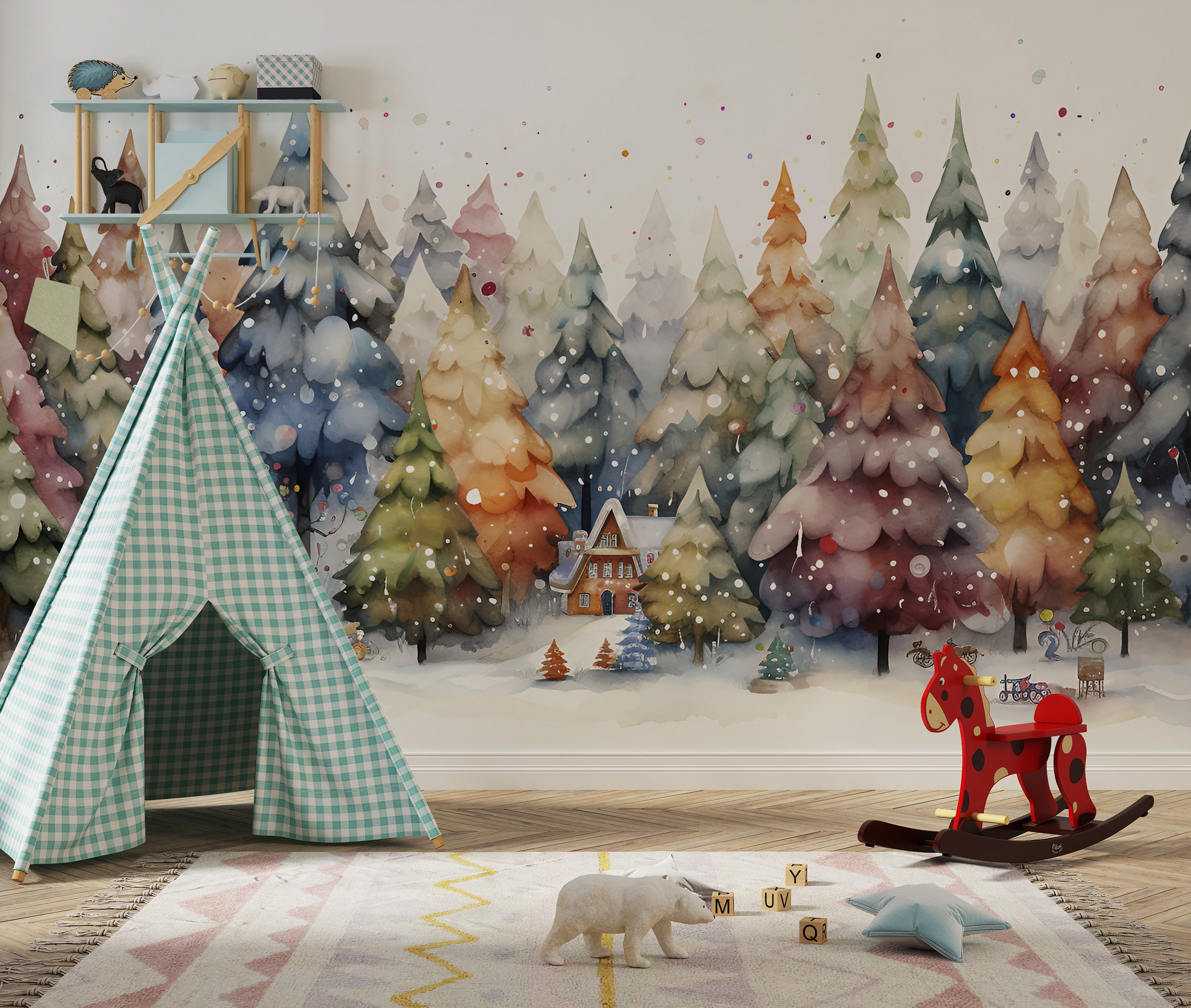 Holiday Magic in Wallpaper