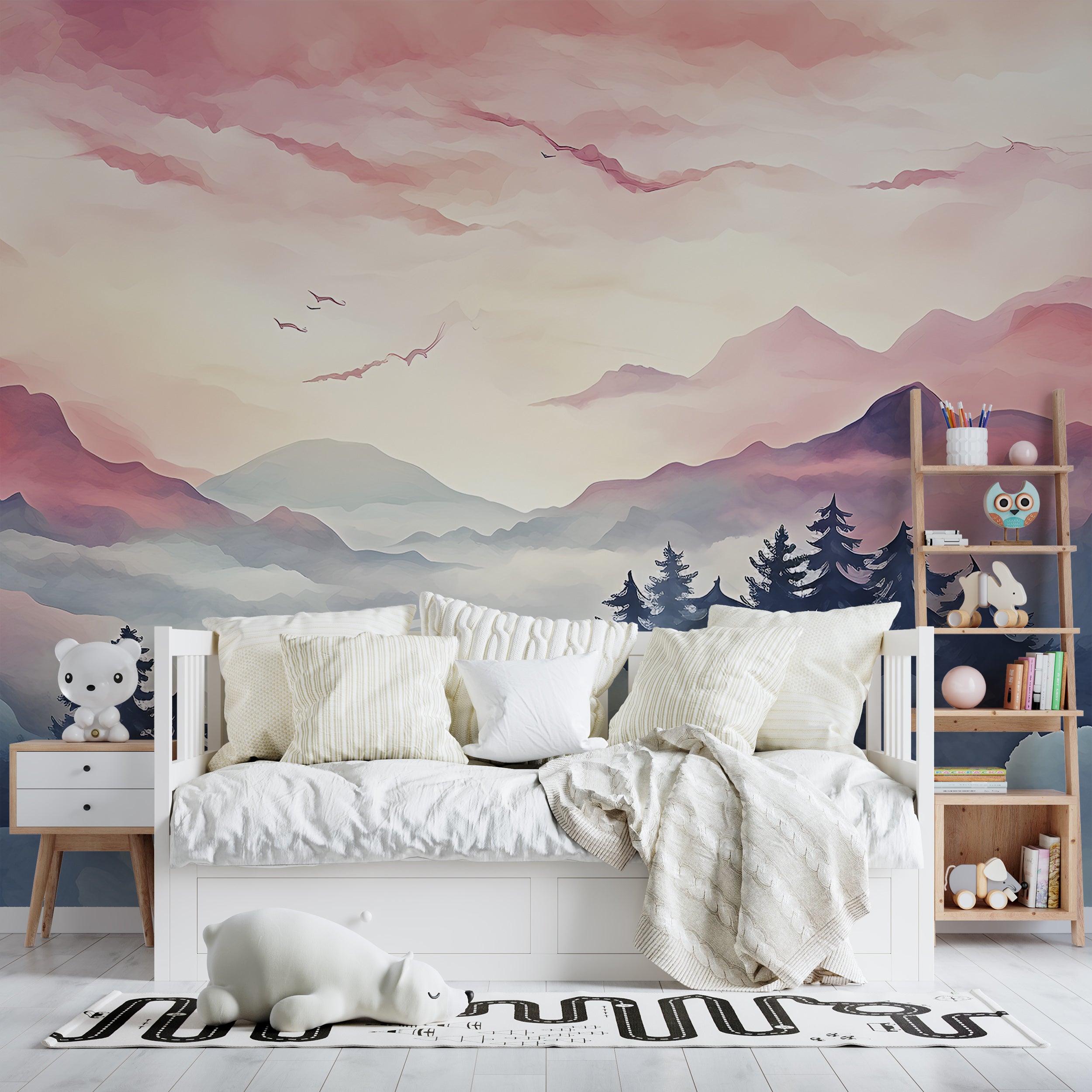 Tranquil Nature-inspired Wall Covering